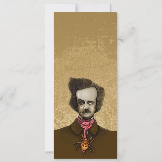 Edgar met Gold Bug Kaart (Achterkant)