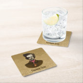 Edgar met Gold Bug Kartonnen Onderzetters (Insitu)