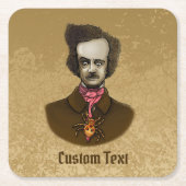 Edgar met Gold Bug Kartonnen Onderzetters (Voorkant)