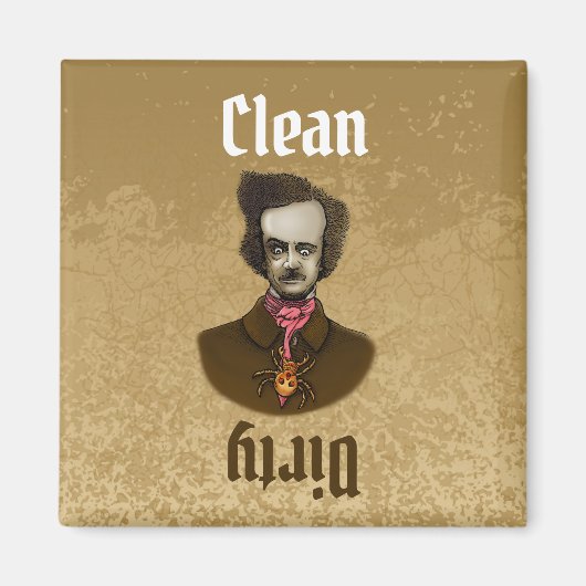 Edgar met Gold Bug Magneet (Voorkant)