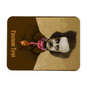 Edgar met Gold Bug Magneet (Horizontaal)