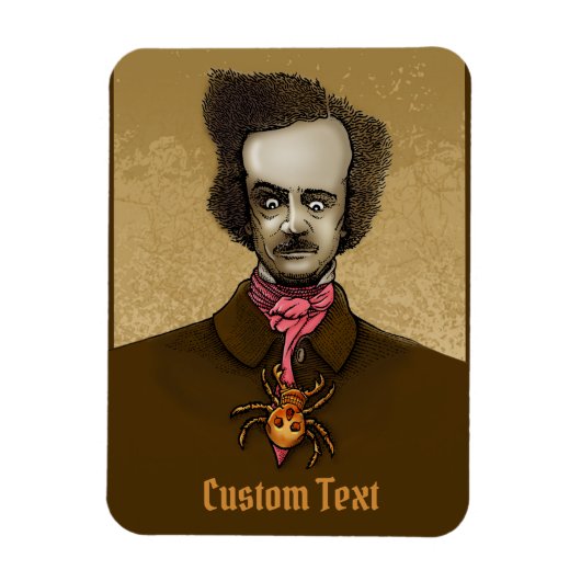 Edgar met Gold Bug Magneet (Verticaal)