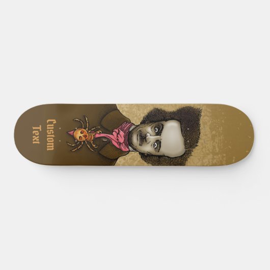 Edgar met Gold Bug Persoonlijk Skateboard (Horizontaal)