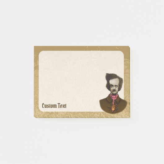 Edgar met Gold Bug Post-it® Notes (Voorkant)