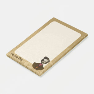 Edgar met Gold Bug Post-it® Notes