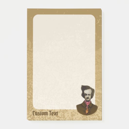 Edgar met Gold Bug Post-it® Notes (Voorkant)