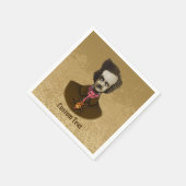 Edgar met Gold Bug Servet (Hoek)