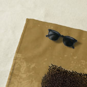 Edgar met Gold Bug Strandlaken (In situ)