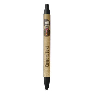 Edgar met Gold Bug Zwarte Inkt Pen