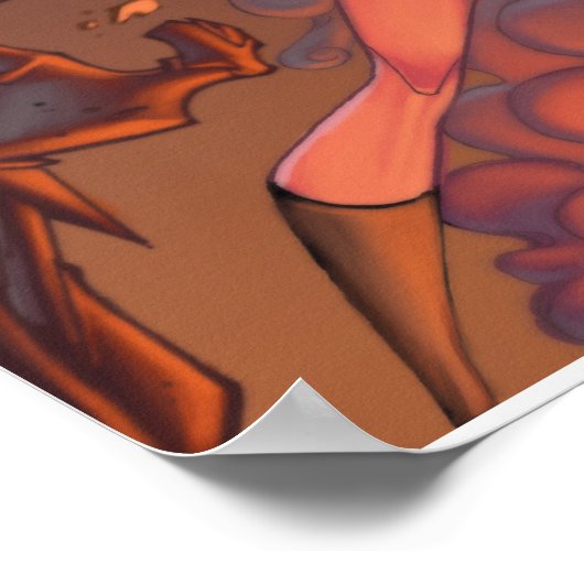 Edgar N Vective: Paranormale rechercheur Poster (Hoek)