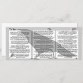 Edgar Poe De Raaf Kaart (Voorkant / Achterkant)