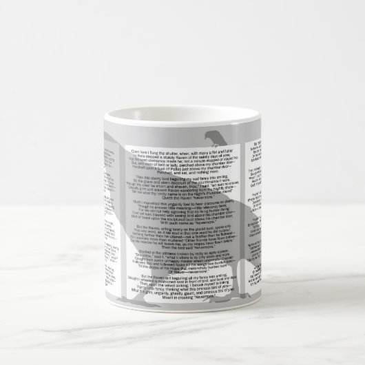 Edgar Poe de Raven Koffiemok (Center)