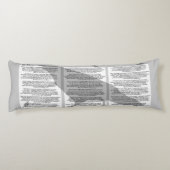 Edgar Poe de Raven Lichaamskussen (Achterkant)