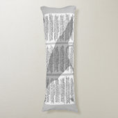 Edgar Poe de Raven Lichaamskussen (Voorkant Verticaal)