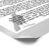 Edgar Poe de Raven Perfect Poster (Hoek)