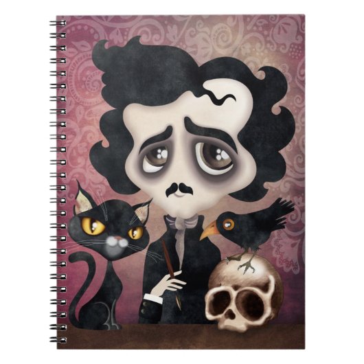 Edgar Poet Spiral-laptop Notitieboek (Voorkant)