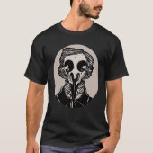 Edgar Raven Poe T-shirt (Voorkant)