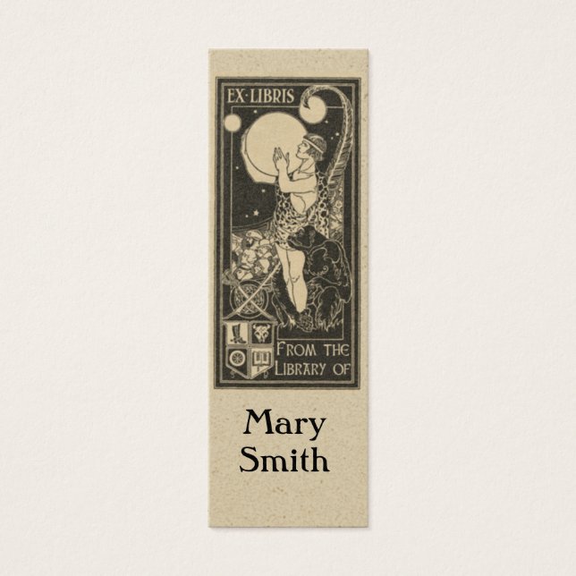 Edgar Rice Burroughs aangepaste bookmarkers Mini Visitekaartjes (Voorkant)