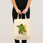 Edgar Thesaurus Bag - Scroll Tote Bag (Voorkant (product))