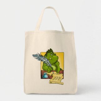 Edgar Thesaurus Bag - Scroll Tote Bag