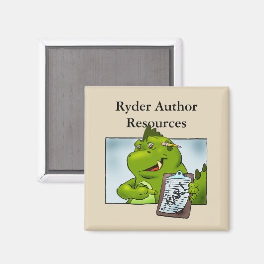 Edgar Thesaurus Magnet - RAR! (Voorkant / Achterkant)