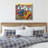 Edgard Degas Russische dansers Canvas Afdruk (Insitu (Slaapkamer))