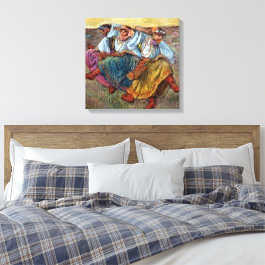 Edgard Degas Russische dansers Canvas Afdruk (Insitu (Slaapkamer))
