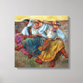 Edgard Degas Russische dansers Canvas Afdruk (Voorkant)
