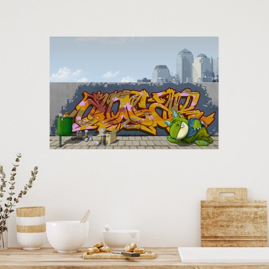 Edgars eerste meesterwerk poster (Keuken)