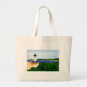 Edgartown Harbor Lighthouse Canvas tas