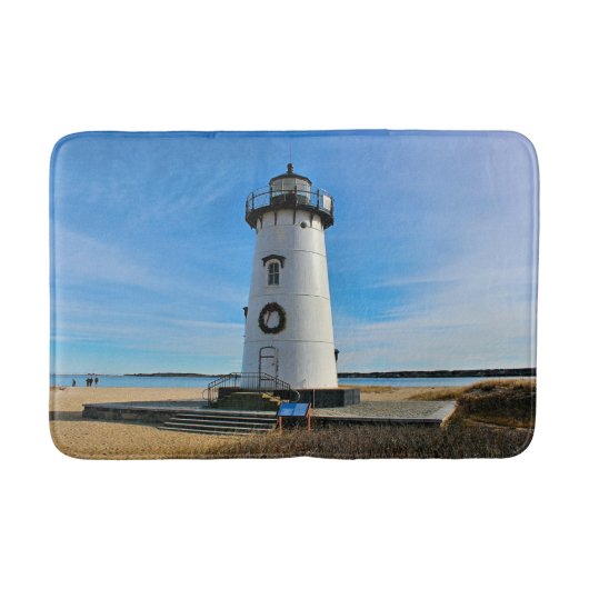 Edgartown Harbor Lighthouse, MA Bath Mat (Voorkant)