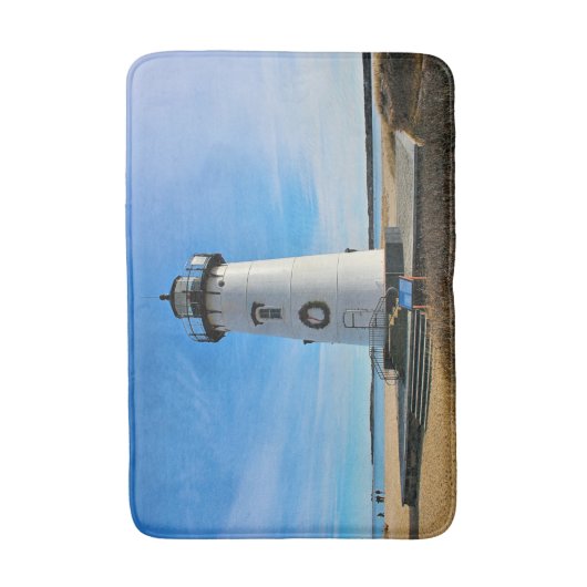 Edgartown Harbor Lighthouse, MA Bath Mat (Voorkant Verticaal)