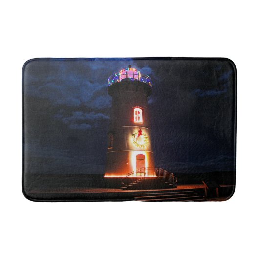 Edgartown Harbor Lighthouse, MA Bath Mat (Voorkant)