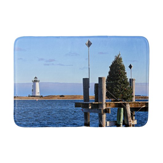 Edgartown Harbor Lighthouse, MA Bath Mat (Voorkant)