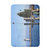 Edgartown Harbor Lighthouse, MA Bath Mat (Voorkant Verticaal)