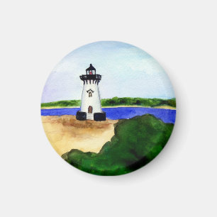 Edgartown Harbor Lighthouse Magnet Gifts