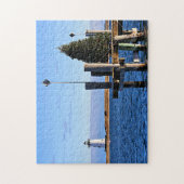 Edgartown Harbor Lighthouse, Martha's Vineyard MA Legpuzzel (Verticaal)