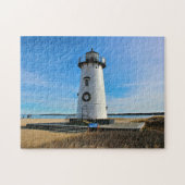 Edgartown Harbor Lighthouse, Martha's Vineyard MA Legpuzzel (Horizontaal)