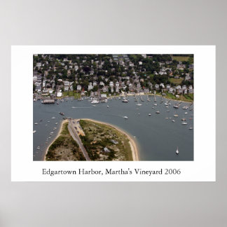 Edgartown Harbour 2006 Poster
