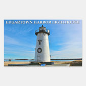 Edgartown Harbour Lighthouse, MA Stickers (Voorkant)