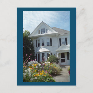 Edgartown Hotel Summer Garden Custom Briefkaarten