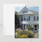 Edgartown Hotel Summer Garden Custom Briefkaarten (Voorkant / Achterkant)