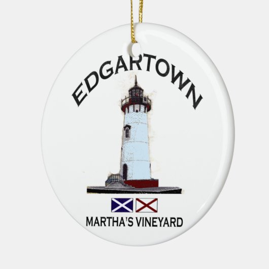 Edgartown. Keramisch Ornament (Links)