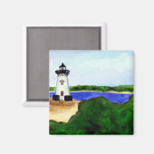Edgartown Lighthouse Magnet (Voorkant / Achterkant)