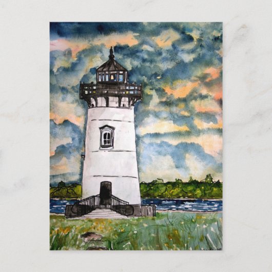 Edgartown Lighthouse Marthas Vineyard Briefkaart (Voorkant)