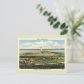 Edgartown Lighthouse Martha's Vineyard c1925 Postc Briefkaart (Staand voorkant)