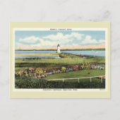 Edgartown Lighthouse Martha's Vineyard c1925 Postc Briefkaart (Voorkant)