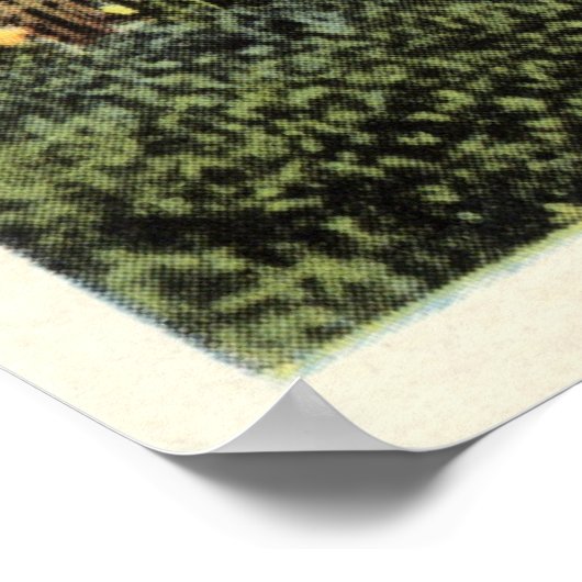 Edgartown Lighthouse Martha's Vineyard c1925 Poster (Hoek)