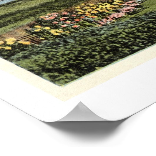 Edgartown Lighthouse Martha's Vineyard c1925 Poster (Hoek)