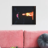 Edgartown Lighthouse, Martha's Vineyard MA Canvas Afdruk (Insitu (Woonkamer))